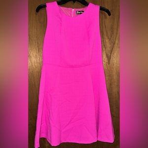 Hot Pink shift dress
